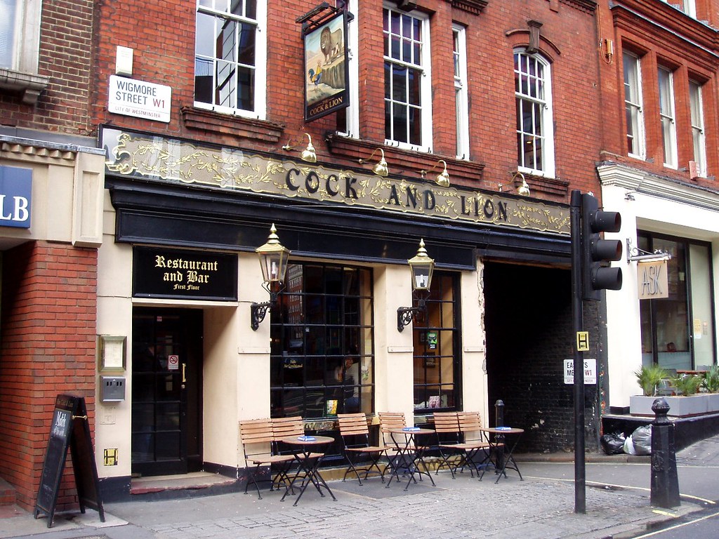 Cock and Lion, Wigmore street